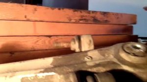 снятие нижнего рычага передней подвески ауди а 4,в 5.1997г.;часть3
