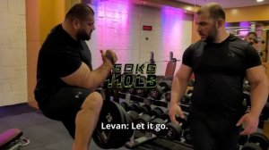 Levan training before his injury