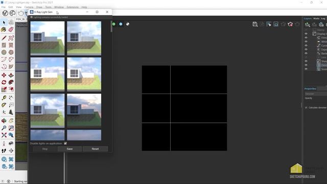How to use the LightGen Feature in Vray for Sketchup? - It's dope!