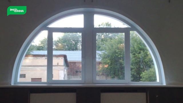 Нестандартная форма пластиковых окон: от арок до шестигранников смотреть онлайн