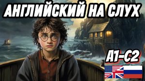 Учим английский по книге Harry Potter. Hut in the Sea. Скажи "да" прочтению книг в оригинале!