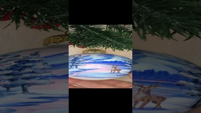 Арт. С55 Шар с ручной росписью 80 мм