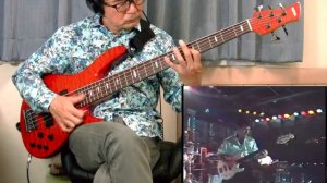 Mid Manhattan BASS SOLO [Montreux Jazz Festival '84] - CASIOPEA Bass Part Video Music Score