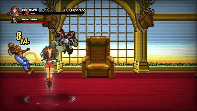 Streets of Rage 4 - БОНУС Ачивки - прохождение без урона, игровой автомат, курица, комбо-мастер смотреть онлайн