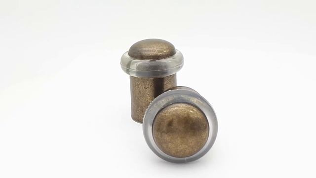 Упор цилиндрический (стопор) дверной напольный Бронза смотреть онлайн