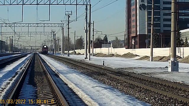 Движения поездов между станциями Панки и Томилино, ЭД4М-0478, ЭП20-006, и ЭП2К-368, 01.03.2022 г. смотреть онлайн