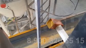 Процесс окраски смеси перед попаданием в активатор