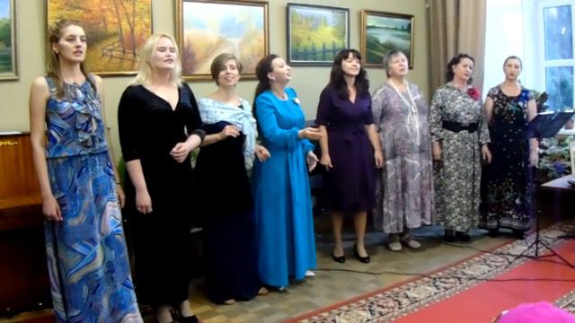 "В горнице моей светло" (сводный женский ансамбль Мастерской вокального искусства "BELCANTO")