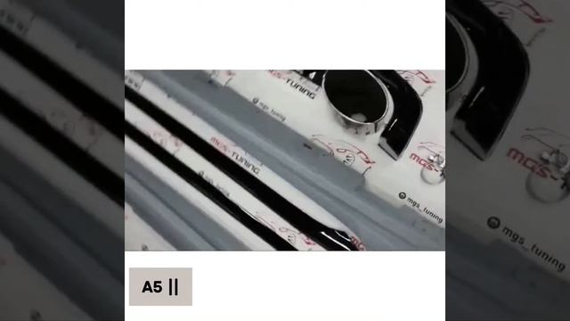 Обвес на Audi A5 16-19г в стиле RS5 смотреть онлайн