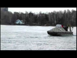 Аэролодка Пиранья-4. Ходовые испытания.