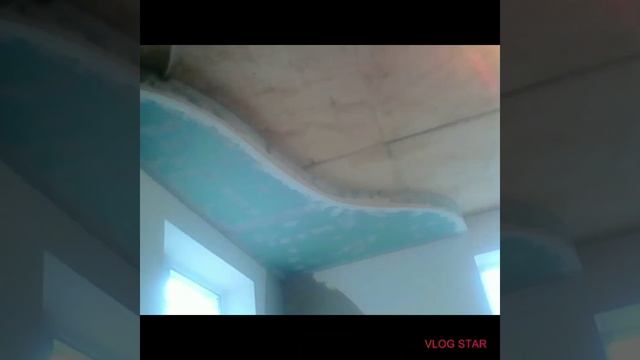 Установка паталок из гипсокартон фигура 2 сери