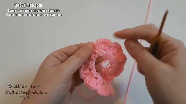 РОЗА свяжем крючком - ПОДРОБНЫЙ МК - Вязания крючком для начинающих -Цветы крючком #вязание #croche смотреть онлайн