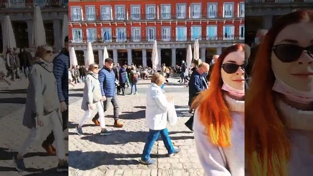 Мадрид. Пласа Майор (Plaza Mayor) ноябрь 2021 смотреть онлайн