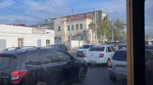 Поездка на троллейбусе в Оренбурге