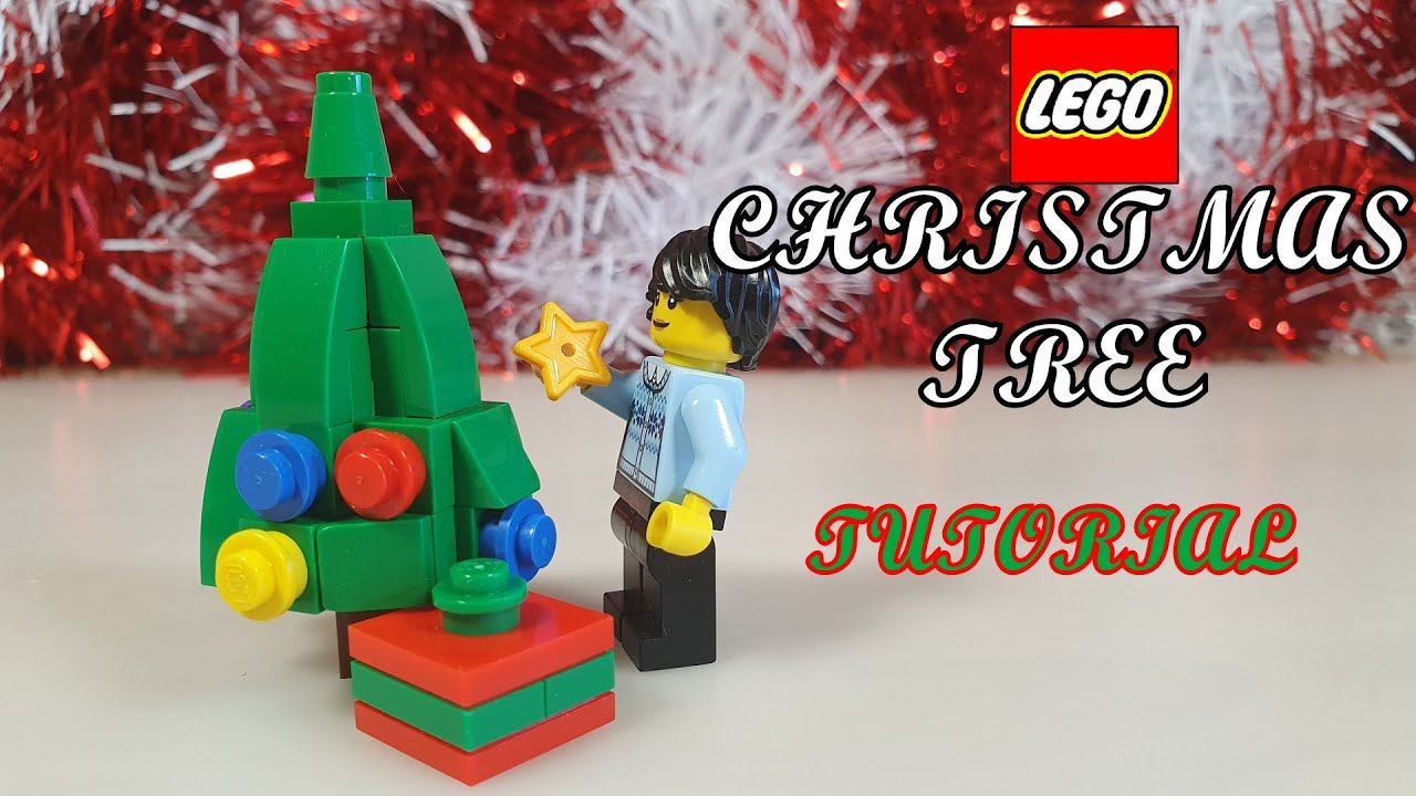 HOW TO BUILD CHRISTMAS TREE FOR MINIFIG?( MOCs) смотреть онлайн