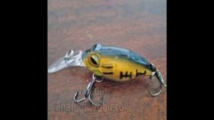 Копия - Megabass Griffon Bait Finesse MR-X - воблер на голавля и окуня - с Алиэкспресс из Китая