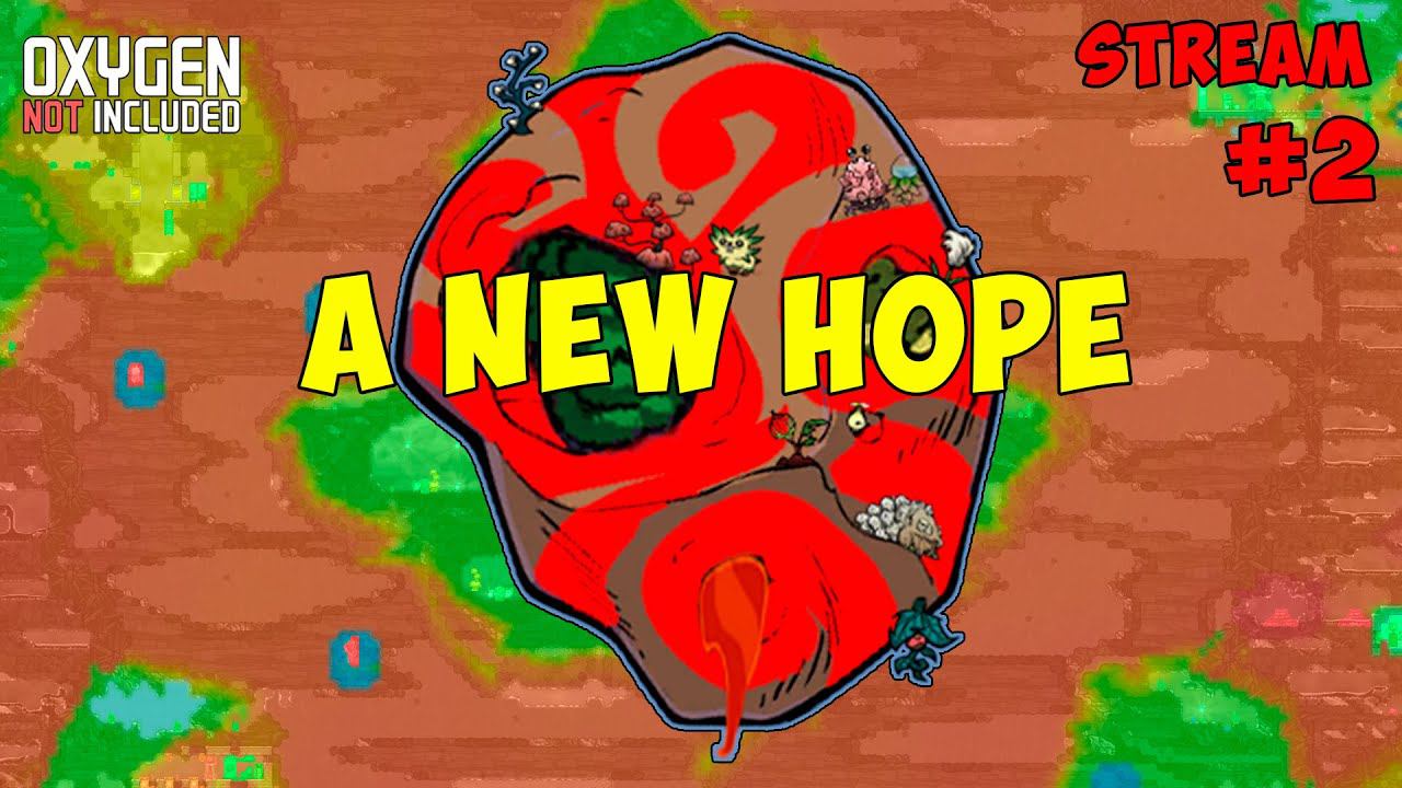 A new hope ► Челленджный хардкор ► Vortex ► #2 Oxygen not included ► Spaced Out смотреть онлайн