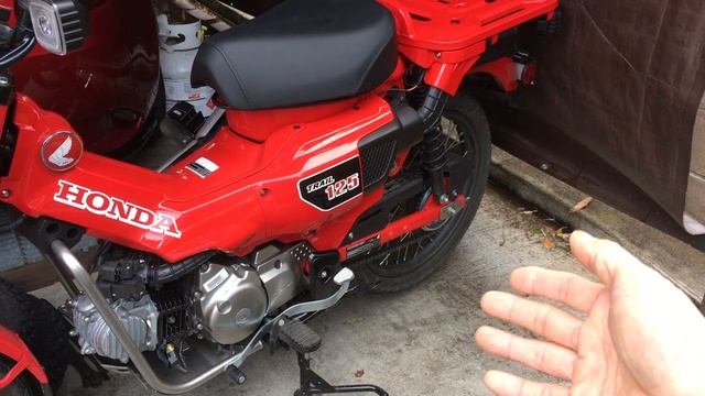 Trail125/CT125 tires смотреть онлайн