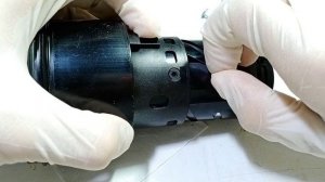 canon ef 24-105 f4 usm I замена колларов барреля передней линзы.