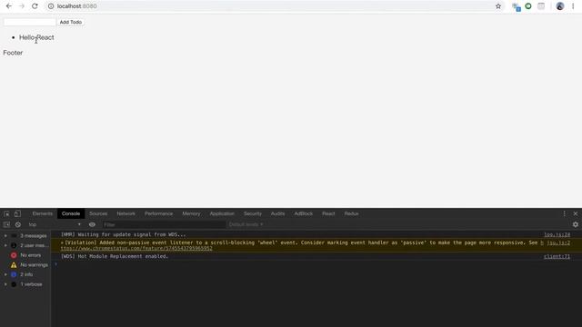 Create a todo app with vanilla React смотреть онлайн
