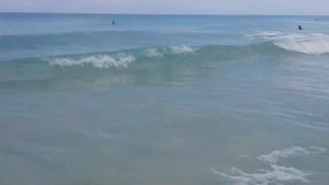 Океан на Кубе. Пляж на Варадеро 5 сентября. Отдых на Кубе. Cuba Atlantic Ocean White Sand Beaches.