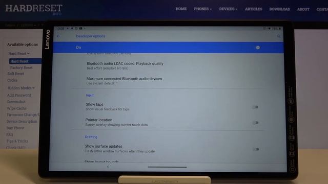 How to Enter Developer Mode in LENOVO Tab M10 – Enable Advanced Settings смотреть онлайн