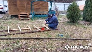Делаем лестницу из подручных материалов