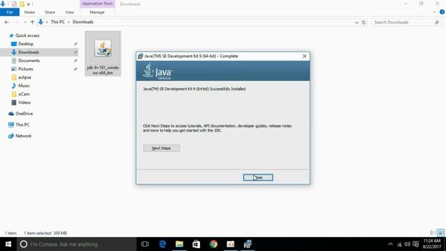How to Install Java 9 JDK on Windows 10 with Java_Home