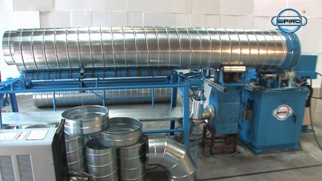 Спирально навивной станок Spiro Tubeformer 2020 смотреть онлайн