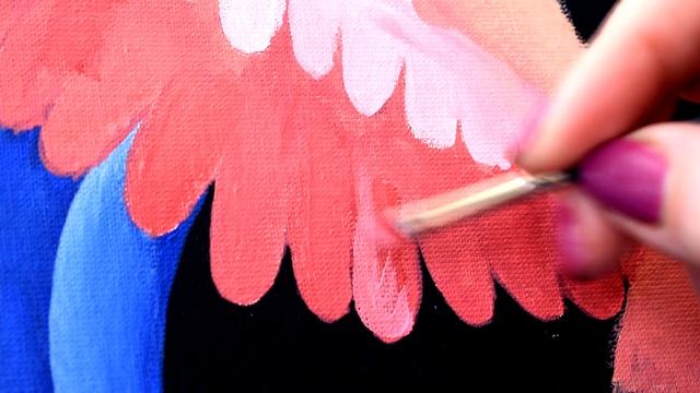 Лучше АКРИЛ или МАСЛО. Пишу картину акрилом и размышляю о творчестве