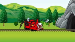 Choo Choo Charles & Scary Thomas The Train & Among Us & Mommy Long Legs - Coffin Dance Meme Cover