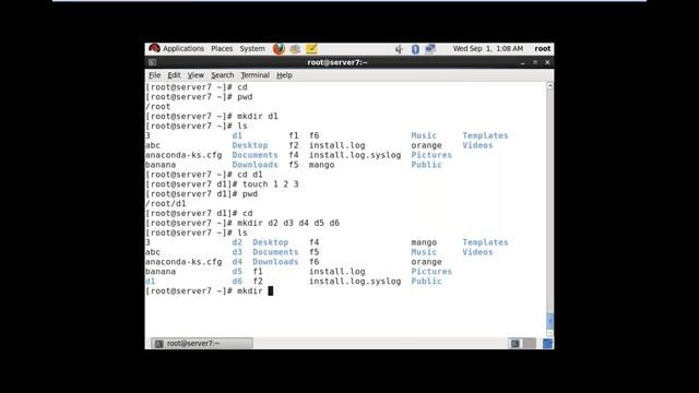 LINUX Administration tutorials || Demo - 5 || by Mr. Srinivas On 31-08-2021 @7PM IST