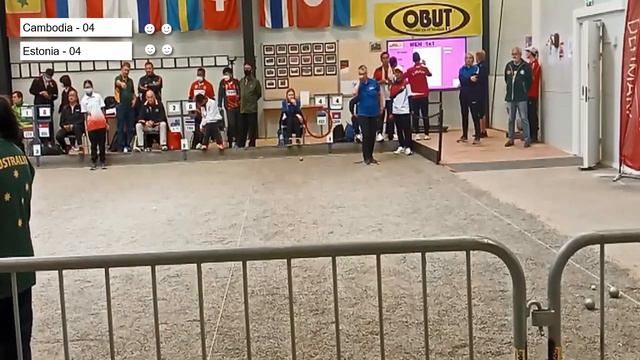 កម្ពុជា vs អេស្តូនី - ប៉េតង់ទោលនារី ជើងឯកពិភពលោក ២០២២ смотреть онлайн