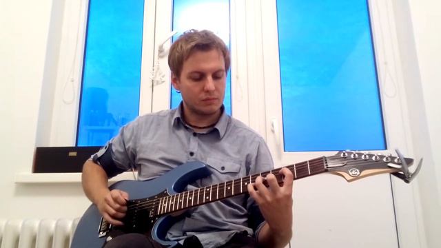 In Flames - Stay With Me (electric guitar cover) смотреть онлайн
