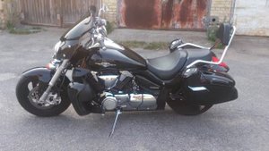 Suzuki boulevard m109r custom 2016/Бэтвинг и бэггер своими руками