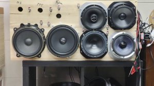 German Maestro CS65 vs Focal ISU200 vs Alpine DP65C vs Alpine S65C Speaker Test