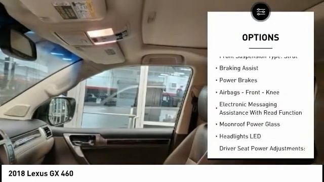 2018 Lexus GX 460 T512780B смотреть онлайн