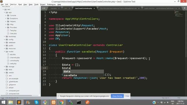 create function stops working after adding constructor in model - Laravel - SOLVED смотреть онлайн