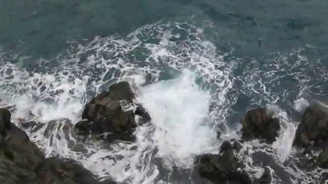 Море.Шторм.Скалы