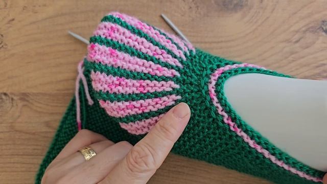 Gören Bir Daha Bakacak✅️ iki şiş babet patik modeli✅️ iki şiş tek parça örgüden patik modelleri смотреть онлайн