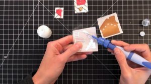 Build a Gingerbread House Card with Xyron Sticker Machines