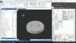 ?T-Flex CAD. Урок 5. Создание 3D-модели зубчатого колеса.