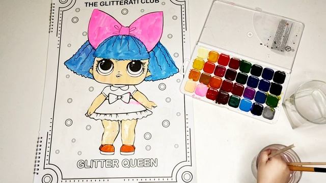 ОГРОМНАЯ РАСКРАСКА ЛОЛ - РАЗВИВАЮЩЕЕ ВИДЕО ДЛЯ ДЕТЕЙ смотреть онлайн