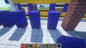 Minecraft railway station - Tutorial