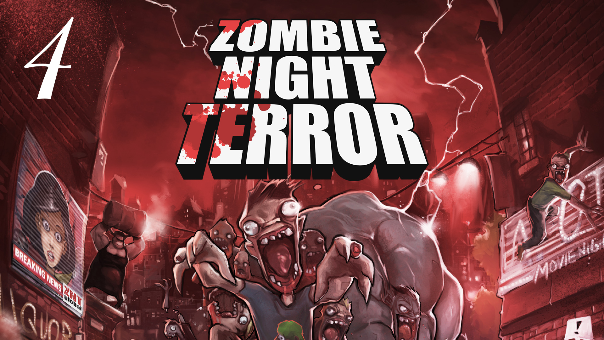 Zombie Night Terror ► Прохождение 2021 ► # 4 Ползун.