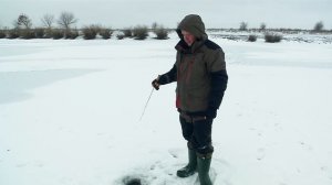 Где ловить в глухозимье на балансир? Зимняя рыбалка на нижней Волге!