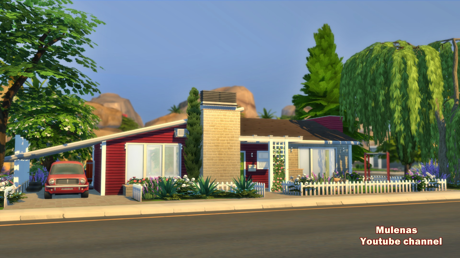 Роскошный семейный дом / The Sims 4 / Строительство смотреть онлайн