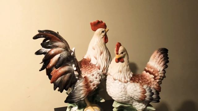 Фигуры Петуха и Курочки "Фермерская усадьба" смотреть онлайн