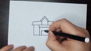 Як намалювати школу How to draw a school