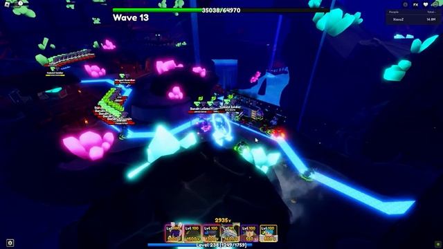 SOLO LEGEND STAGE 2 VIRTUAL DUNGEON ( GYUTARO ) | ROBLOX ANIME ADVENTURES INDONESIA смотреть онлайн